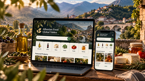 Digital Albanian food marketplace